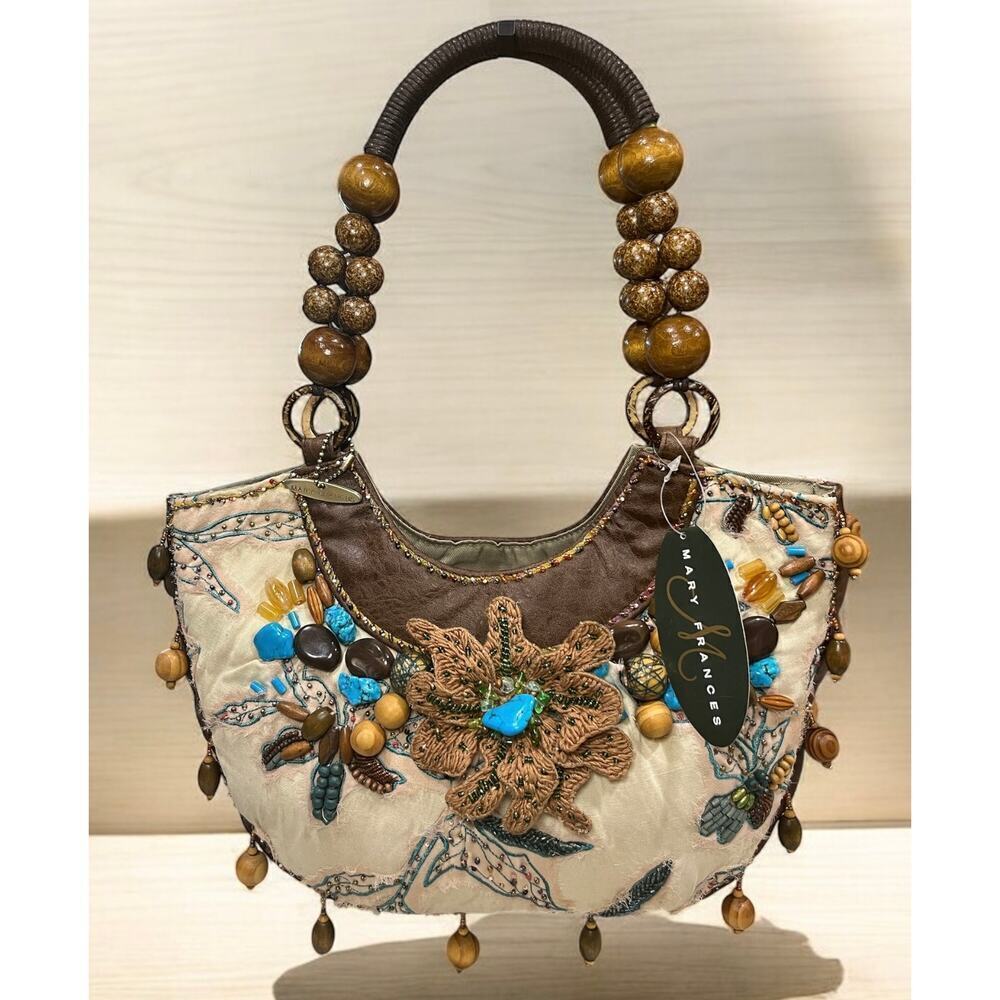 NWT Y2K Mary Frances #1305 “Tropics” Bag